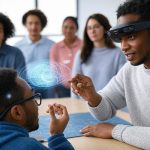 Augmented reality employee training