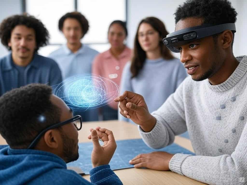 Augmented reality employee training