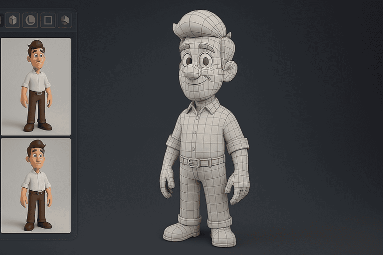 AI 3D models