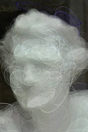 closeup gaussain splats